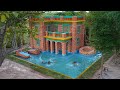 They Re Working Build Private Villa House Water Well Gym And Underground Swimming Pool In Forest