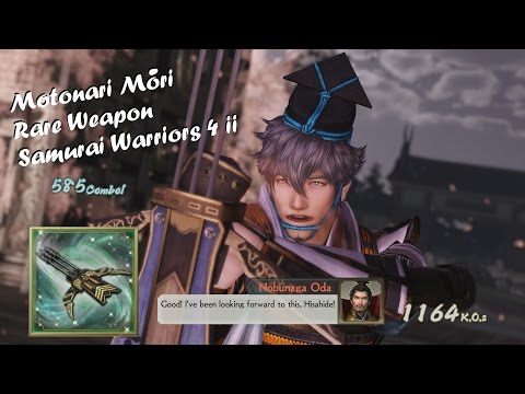 Motonari Mōri Rare Weapon - Samurai Warriors 4 II