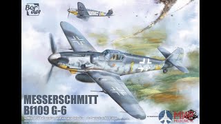 Свежий набор от Border Model BF-001 Messerschmitt Bf109 G-6
