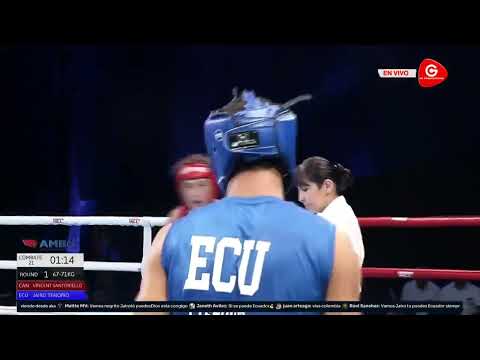 Vincent Santoriello (CAN) vs. Jairo Daniel Tenorio Alvarado (ECU) - AMBC Championships Semi Finals