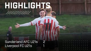 Under-21s Secure Play-Offs | SAFC U21s 2 - 1 Liverpool FC U21s | PL2 Highlights