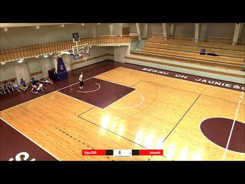 LJBL spēle BJBS Rīga/DSN 2 - Salaspils Sp.skola,  U17 grupa zēniem