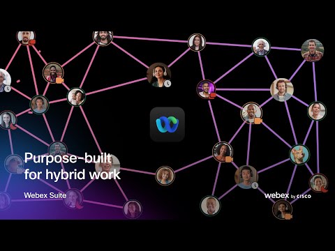 Video: Webex Suite – the world's first purpose-built suite for hybrid work