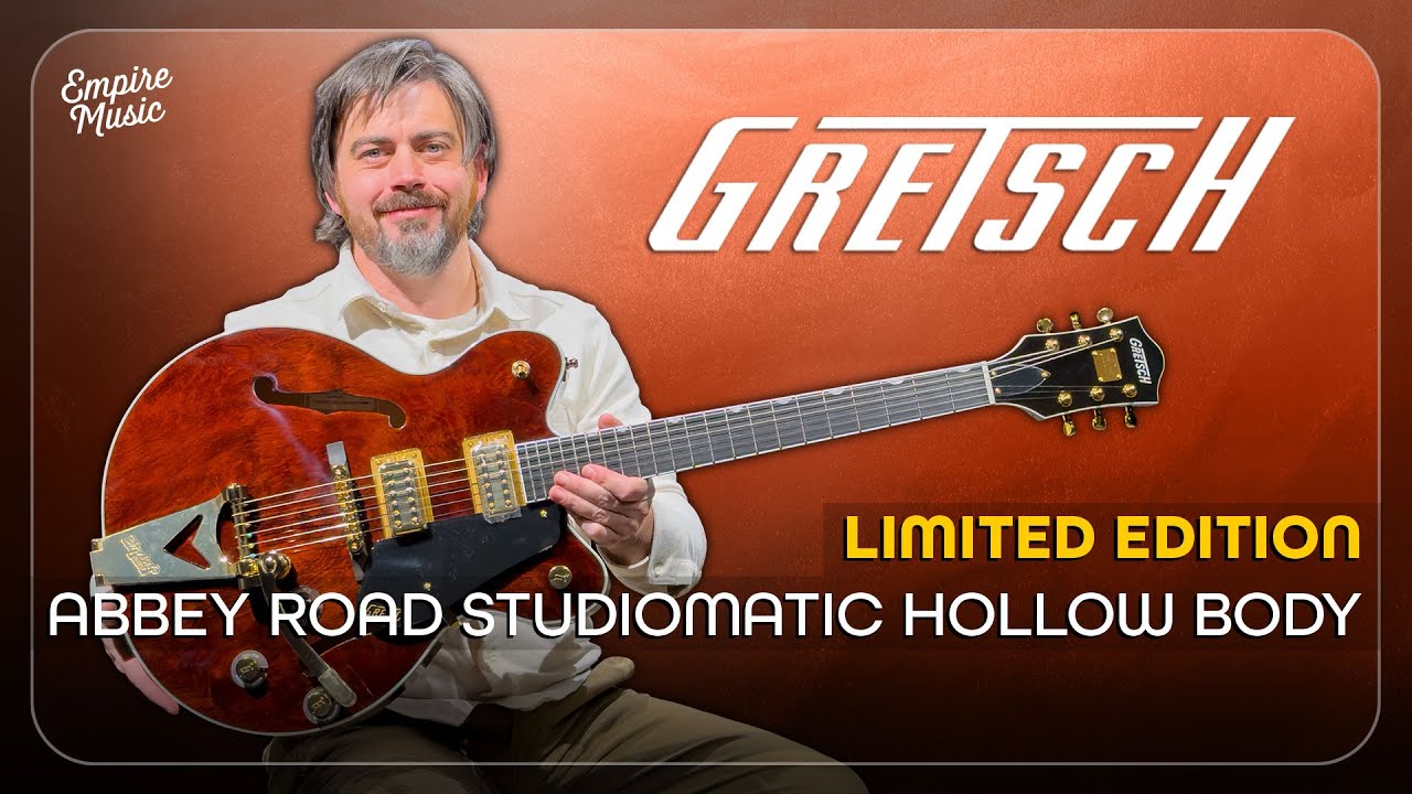 Gretsch Limited Edition Abbey Road Studiomatic Hollow Body | EMPIRE MUSIC - YouTube