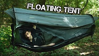 Solo Overnight in Hybrid 'Floating Tent'