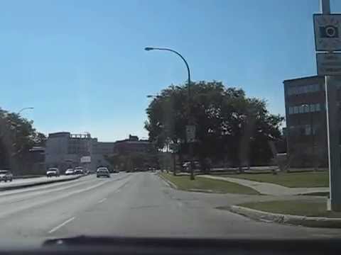 Driving in Winnipeg - Disraeli Bridge