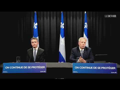 En direct | Le Dr Luc Boileau fait le point sur la COVID-19 au Québec