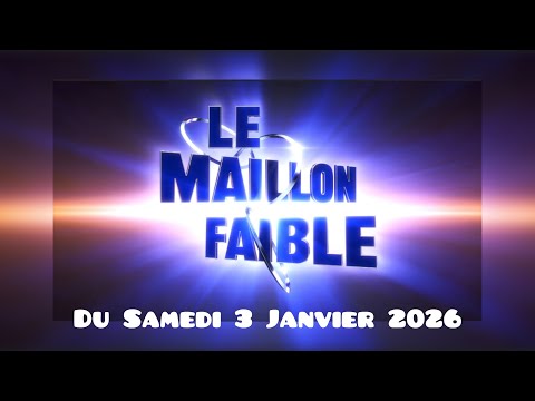 Le Maillon Faible (Olivier Minne) Émission du Samedi 3 Janvier 2026