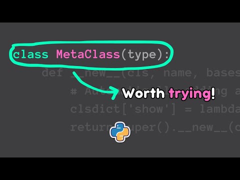 What is the use of "Metaclasses" in Python? 2MinutesPy