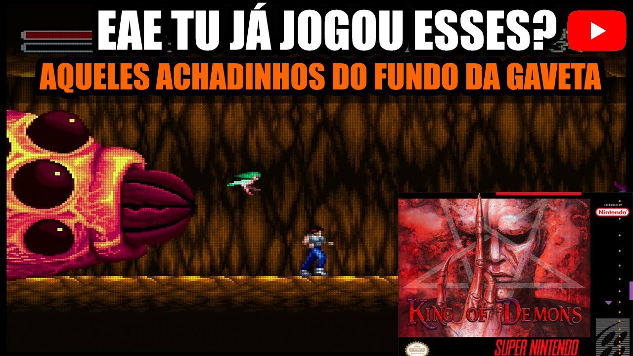 JOGOS DESCONHECIDOS DO SUPER NINTENDO QUE SÃO INSANOS DE BOM PARA JOGAR NO RETRO GAMER  [Dicas]
