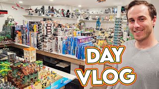 The LEGO Room Feels Small! Bricksie Family Day VLOG
