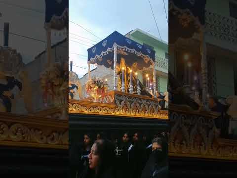 Señor Sepultado y Virgen de Dolores de Salcajá Quetzaltenango Guatemala