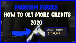 How To Get Free Credits In Phantom Forces - roblox phantom forces script hack new 2020 youtube