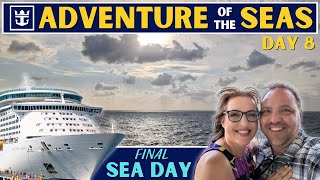 Royal Caribbean Adventure of the Seas – Ice Skating & Last Sea Day Fun (Day 8)