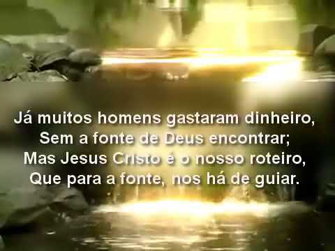 Harpa Cristã Hino 523 Cristo a Fonte escondida   Voz   Letra