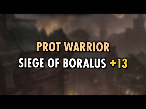 Siege of Boralus +13 | Prot Warrior POV | TWW S1