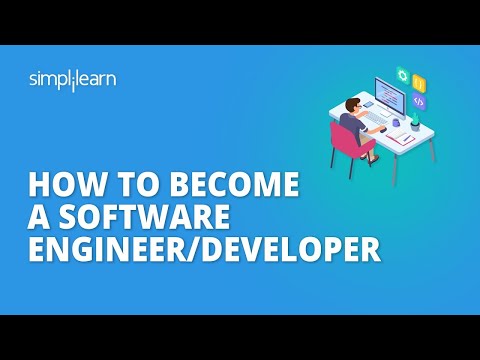 How To Become A Software Engineer Developer | Guide To Becoming A Software Developer | Simplilearn