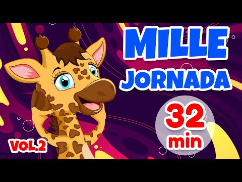 Mille Jornada Vol.2 - Giramille 32 min | Desenho Animado Musical
