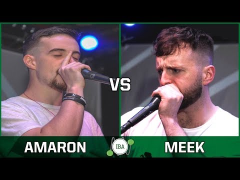Amaron VS Meek || Irish Beatbox Championships 2017 || 1/4 Final