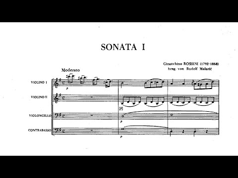 Gioachino Rossini – 6 Sonate a quattro
