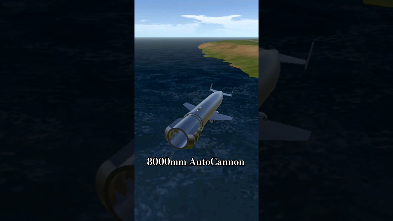 8000mm Auto cannon on a plane #shorts #memes