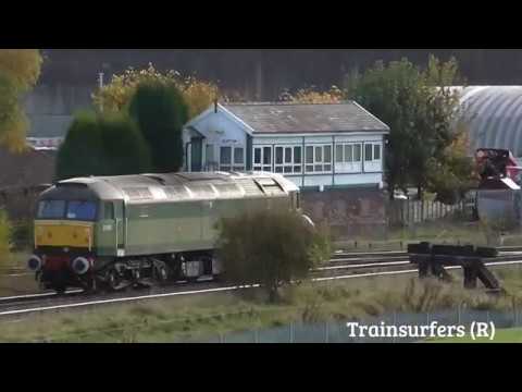 Freightliner Class 47 No. 47830 on 0Z65 Crewe B.H - Crewe B.H @ Denton Jn on 02.11.16 - HD