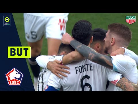 But José FONTE (38' - LOSC LILLE) FC LORIENT - LOSC LILLE (1-4) 20/21
