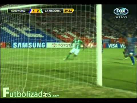 Godoy Cruz 4 - Atl. Nacional 4. Copa Libertadores 2012.