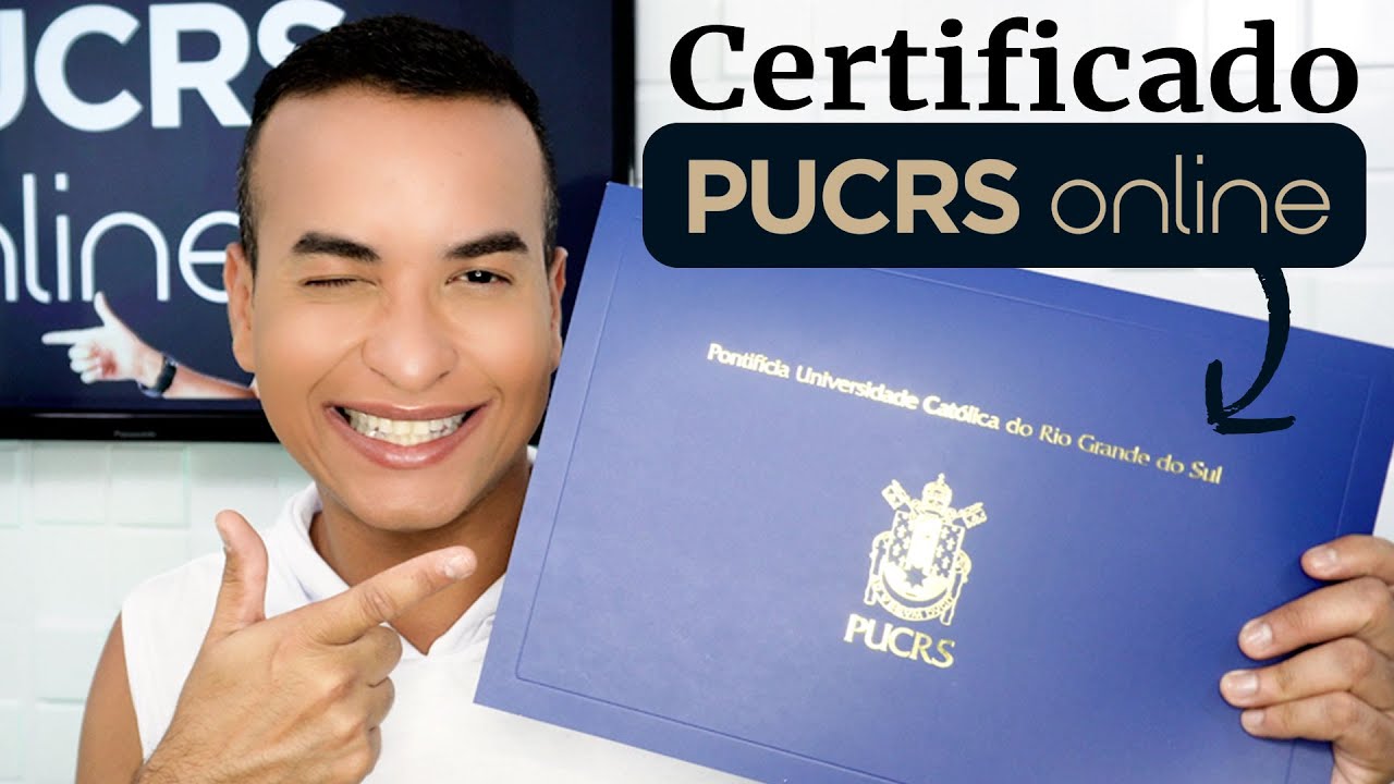 Meu CERTIFICADO de PÓS-GRADUAÇÃO da PUCRS Online (Em Finanças, Investimento e Banking)