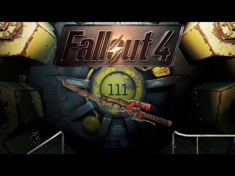 FALLOUT 4 - FLAMING SWORD GAMEPLAY (SHISHKEBAB)