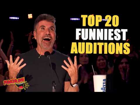 Top 20 Funniest Auditions on AGT & BGT! Comedians, Singers, Magicians & More!