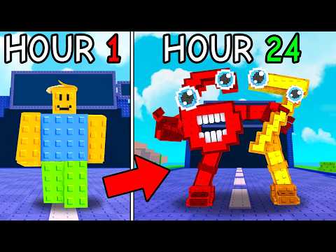 I Spent 24 HOURS in Plants vs Brainrots