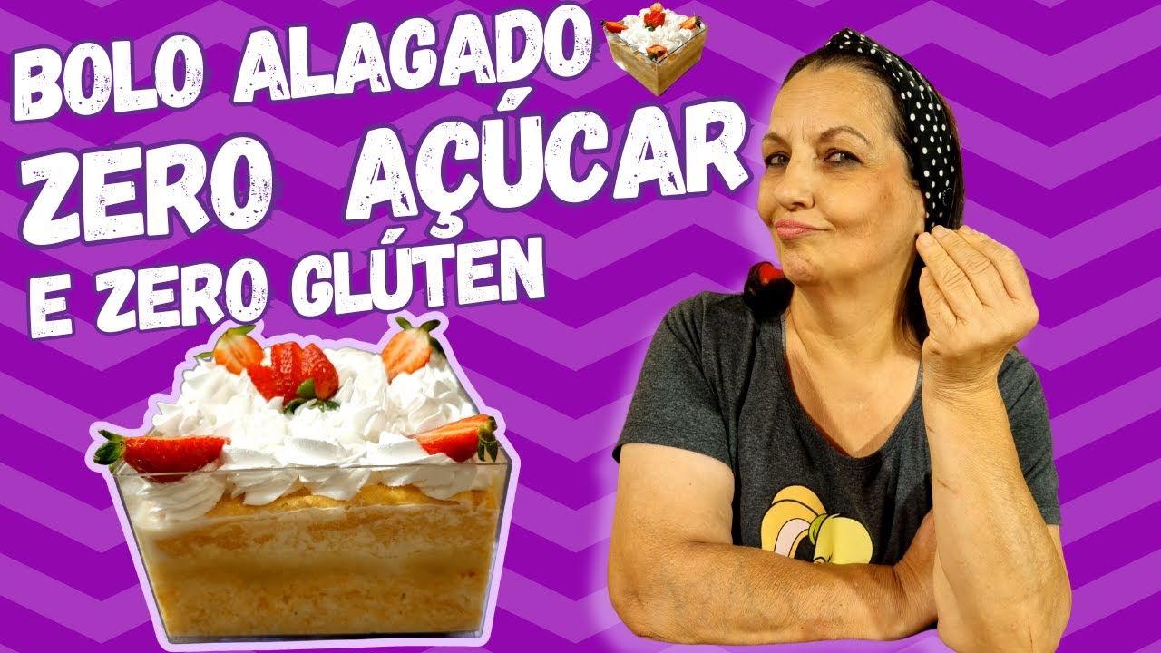 ENCONTREI O MELHOR BOLO AFOGADO DIET E SEM FARINHA