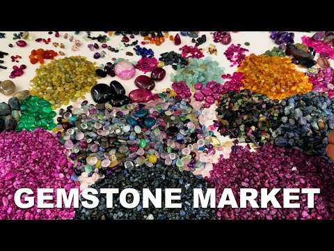 Thailand Gem Market 2025.  Rough Gemstone Tour