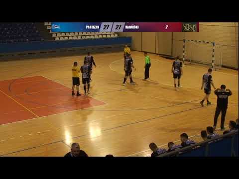 ARKUS liga Playoff 13. kolo / RK Partizan - SPD Radnički