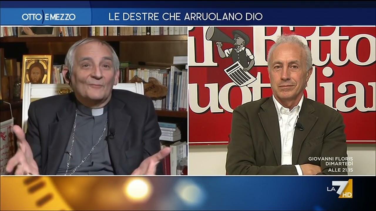 “Dio, patria e famiglia”, Zuppi: “Mi piacciono tutte e tre, ma contano i contenuti”