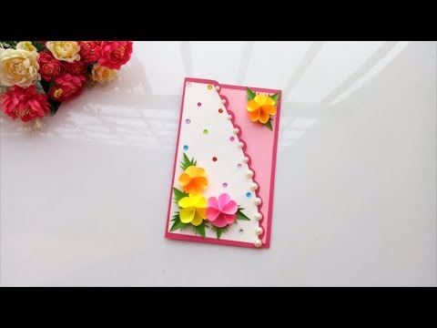Beautiful Handmade Birthday Card idea -DIY GREETING cards for birthday