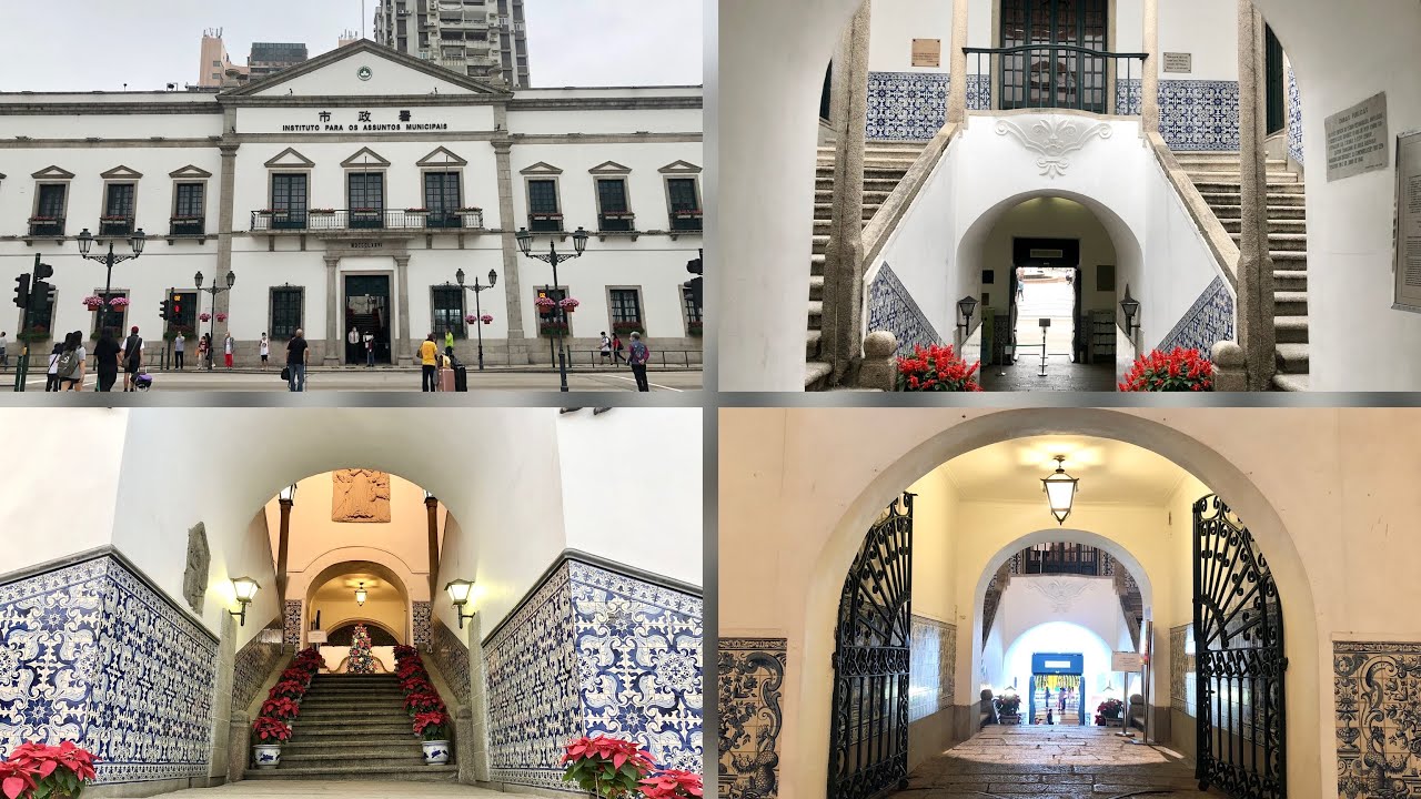Embark on the virtual tour of the Leal Senado Building in Senado Square