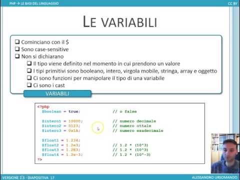 Ursomando PHP 01 - Introduzione