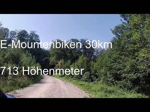E-Mountenbike Breitenfurt-Kaltenleutgeben 30km 713 Höhenmeter,im ECO Modus