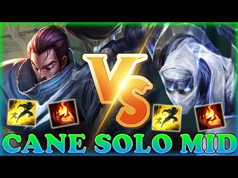 CANE SOLO MID [S3]#6 : Yasuo vs Zed