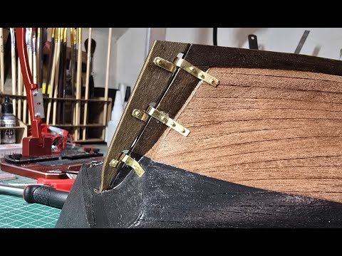 Occre HMS Beagle - making the rudder