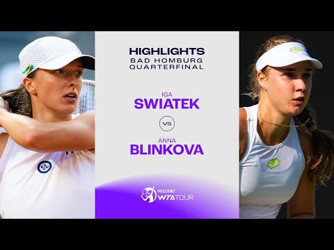Iga Swiatek vs. Anna Blinkova | 2023 Bad Homburg Quarterfinals | WTA Match Highlights