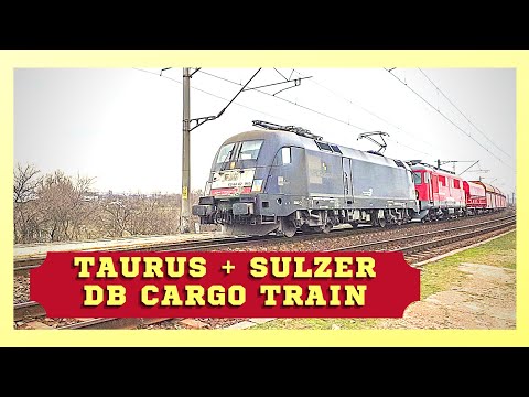 Siemens Taurus + 060-DA-1704 with DB Cargo Freight Train / cu Marfar DB Cargo | February 20th, 2021