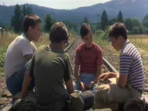 Stand by me italiano - Teddy vuole sfidare il treno.flv