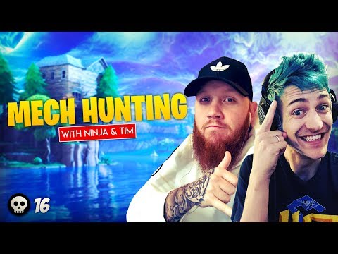 忍者とティムタットマンがメック狩りをする (Ninja & TimTheTatman Go Mech Hunting)