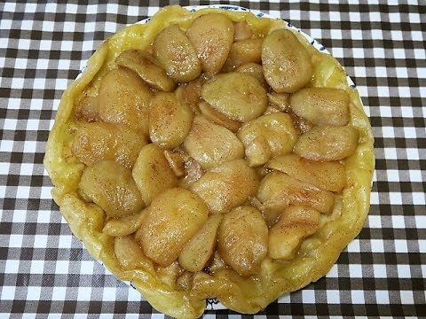 Tarta Tatin de manzanas sin horno