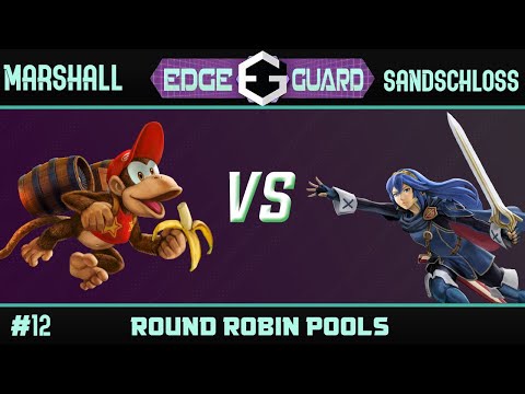 Muk.Lyfe | Marshall (Snake, Diddy Kong) vs Sandschloss (Lucina) - Edge Guard 12 RR Pools