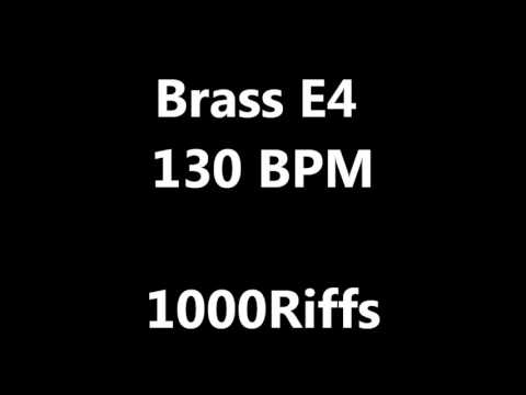 Brass E4 Metronome : 130 BPM - Beats Per Minute