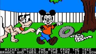Mickey's Space Adventure for the Apple II